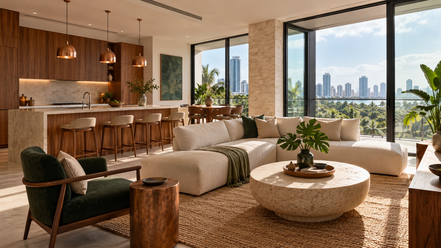 Concepto de remodelación residencial contemporánea en Ciudad de Panamá